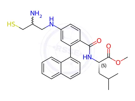 Chemical structure of FTI-277 Impurity 40