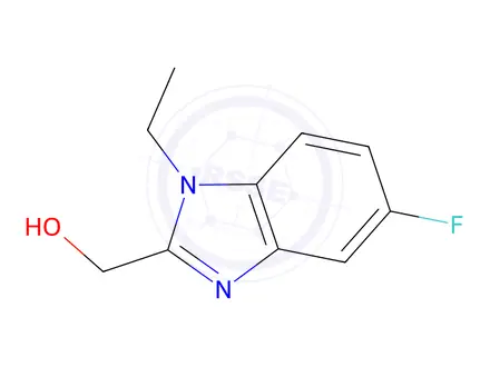 Chemical structure of (1-Ethyl-5-fluoro-1h-1,3-benzodiazol-2-yl)methanol