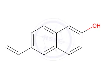 Chemical structure of 6-Vinylnaphthalen-2-ol