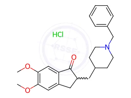 Chemical structure of Donepezil hydrochloride