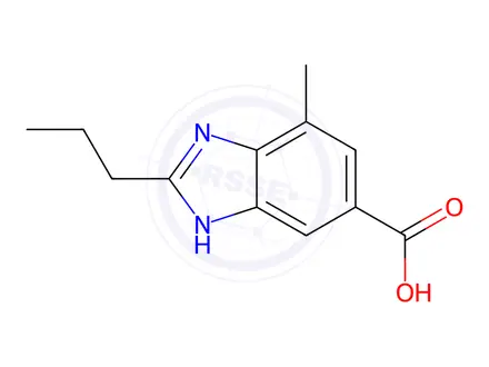Chemical structure of Telmisartan Impurity 114