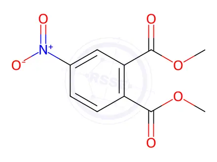 Chemical structure of Dimethyl 4-Nitrophthalate