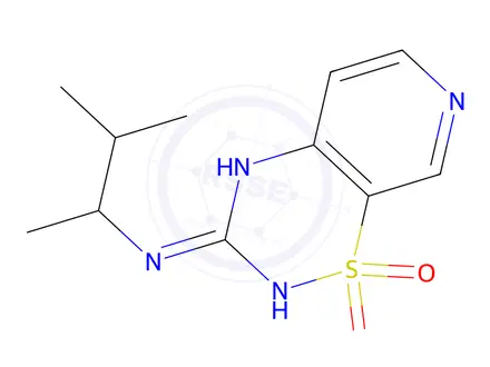 Chemical structure of BPDZ 44
