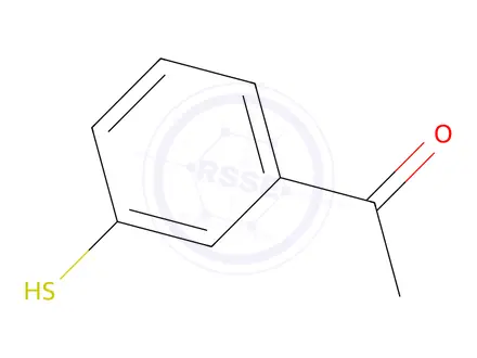 Chemical structure of 3'-Mercaptoacetophenone