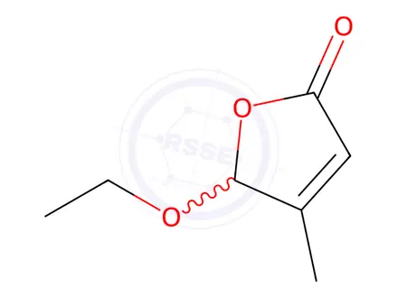 Chemical structure of 5-Ethoxy-4-Methylfuran-2(5H)-One