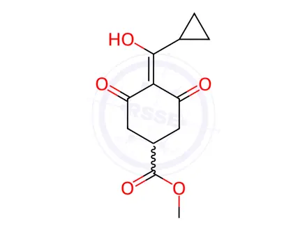 Chemical structure of Trinexapac-methyl