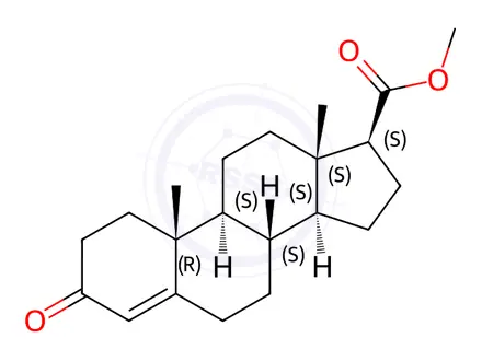 Chemical structure of Dutasteride Impurity 31 (2681-55-2)