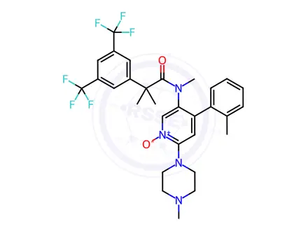 Chemical structure of Netupitant Impurity 97