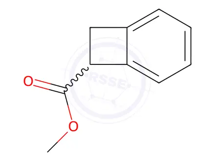 Chemical structure of 1,2-Dihydrobenzocyclobutene-1-carboxylic acid methyl ester