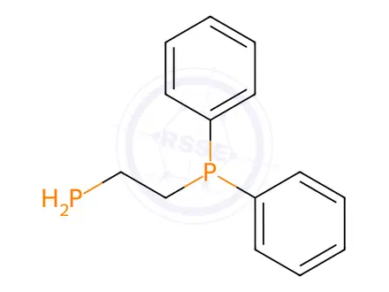 Chemical structure of diphenyl(2-phosphinoethyl)phosphine