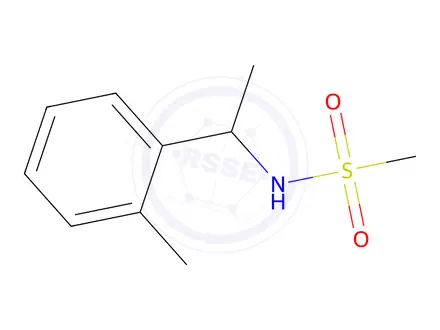 Chemical structure of N-(1-(o-tolyl)ethyl)methanesulfonamide