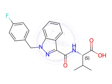 Chemical structure of AB-FUBINACA Metabolite 3