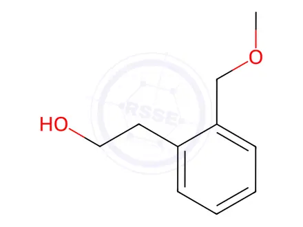 Chemical structure of 2-(2-(Methoxymethyl)phenyl)ethan-1-ol