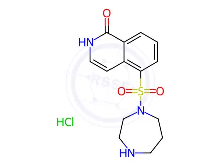 Chemical structure of Hydroxyfasudil