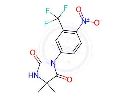 Chemical structure of Nilutamide Solution