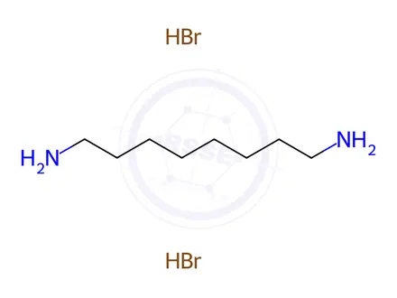 Chemical structure of Octane-1,8-diamine (hydrobromide)