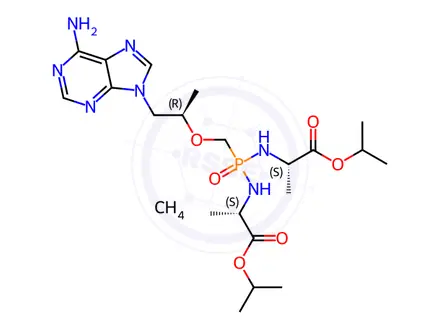 Chemical structure of Tenofovir alafenamide Impurity 93