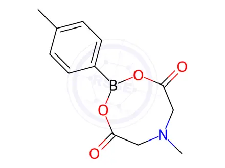 Chemical structure of 6-Methyl-2-(4-methylphenyl)-1,3,6,2-dioxazaborocane-4,8-dione