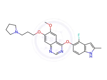 Chemical structure of Cediranib
