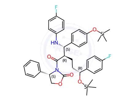 Chemical structure of Ezetimibe Impurity 313
