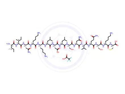 Chemical structure of Tau Peptide (277-291)