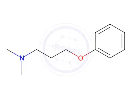 Chemical structure of N,N-Dimethyl-3-phenoxypropan-1-amine
