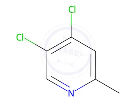 Chemical structure of 4,5-Dichloro-2-Methylpyridine