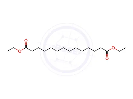 Chemical structure of DIETHYL TETRADECANEDIOATE