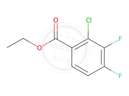 Chemical structure of Ethyl 2-chloro-3,4-difluorobenzoate