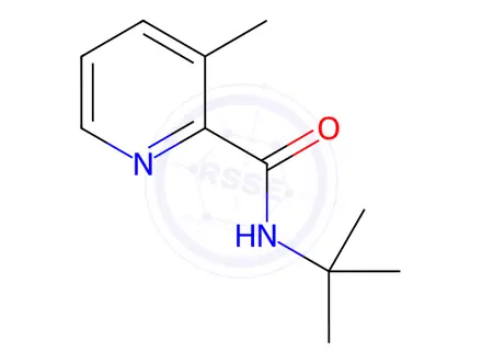 Chemical structure of N-(tert-Butyl)-3-methylpicolinamide
