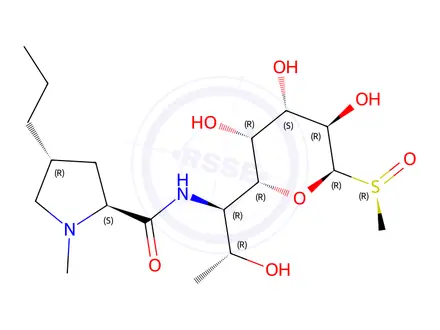 Chemical structure of Lincomycin Sulfoxide Impurity 1