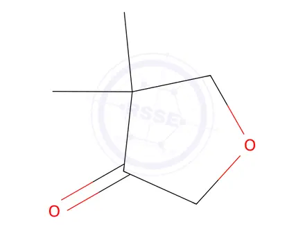 Chemical structure of 4,4-Dimethyldihydrofuran-3(2H)-one