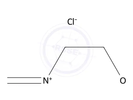 Chemical structure of 4-Methylenemorpholin-4-ium chloride