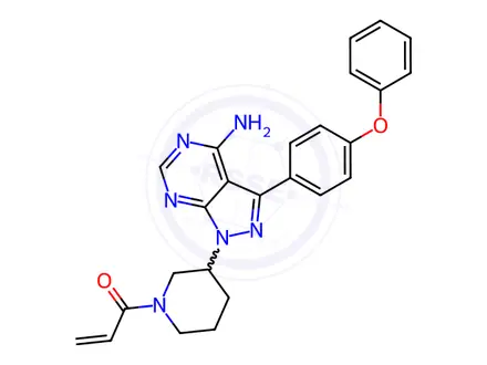 Chemical structure of Ibrutinib Impurity 250