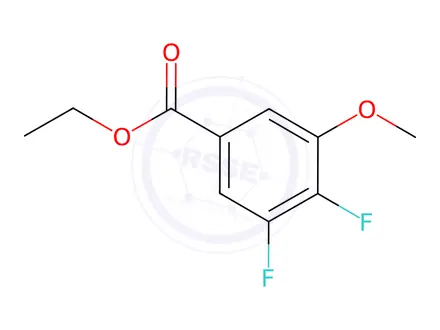 Chemical structure of Ethyl 3,4-difluoro-5-methoxybenzoate