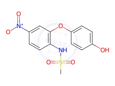 Chemical structure of 4'-Hydroxy Nimesulide
