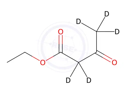 Chemical structure of Ethyl Acetoacetate-2,2,4,4,4-D5
