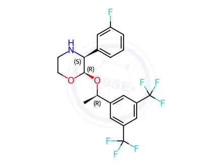 Chemical structure of Aprepitant Impurity 72