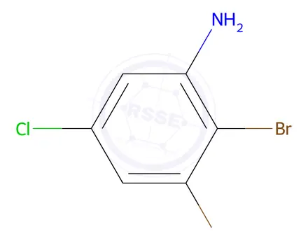 Chemical structure of 5-Chloro-2,3-dibromoaniline