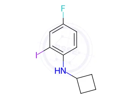 Chemical structure of n-Cyclobutyl-4-fluoro-2-iodoaniline