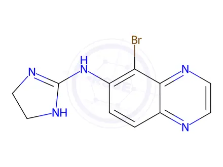 Chemical structure of Brimonidine