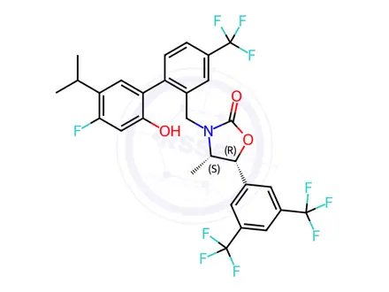 Chemical structure of Anacetrapib Impurity 35