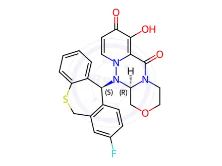 Chemical structure of Baloxavir Impurity 99