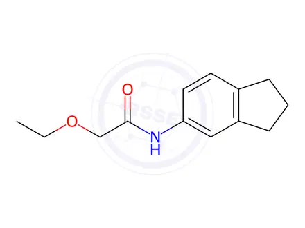 Chemical structure of n-(2,3-Dihydro-1h-inden-5-yl)-2-ethoxyacetamide