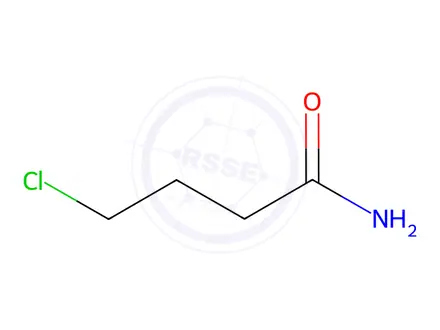 Chemical structure of 4-Chlorobutanamide