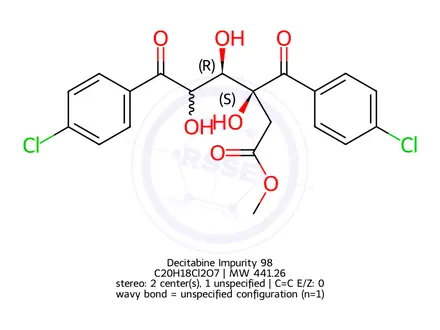 Chemical structure of Decitabine Impurity 98