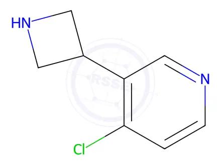 Chemical structure of 3-(Azetidin-3-yl)-4-chloropyridine