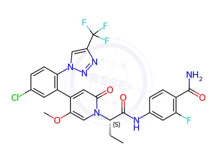 Chemical structure of Asundexian