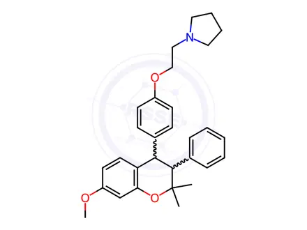 Chemical structure of Cis-Ormeloxifene
