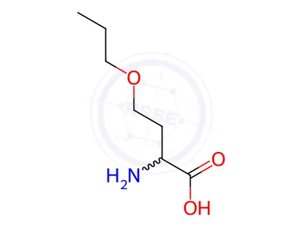 Chemical structure of o-Propylhomoserine